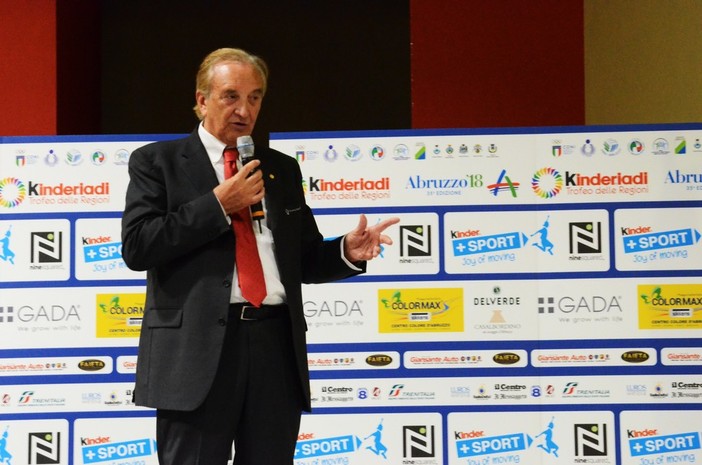 Volley: il sottosegretario Giorgetti e il presidente Cattaneo al Trofeo delle Regioni