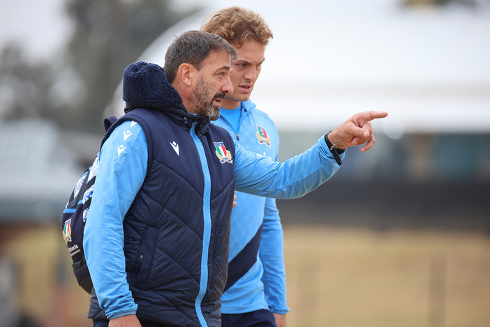 RUGBY, A GENOVA INCONTRO CON PHILIPPE DOUSSY  ASSISTENTE ALLENATORE ITALRUGBY