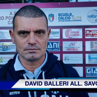 Pro Pontedecimo-Savona: 3-2, mister Balleri a margine gara: &quot;Non siamo proprio scesi in campo, dovremo lavorare sulla testa dei ragazzi...&quot; (VIDEO)