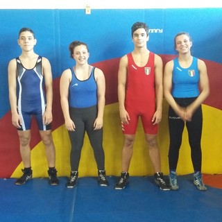 Da sinistra - Lorenzo Gasparini, Veronica Braschi, Francesco Masotti, Alessia Cencioni