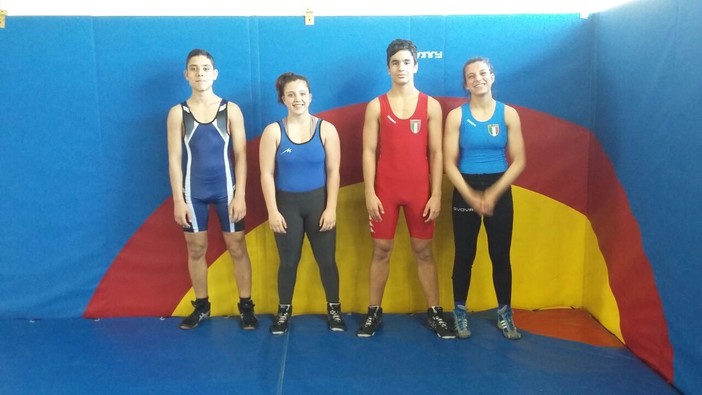 Da sinistra - Lorenzo Gasparini, Veronica Braschi, Francesco Masotti, Alessia Cencioni