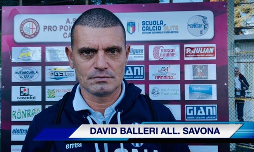 Pro Pontedecimo-Savona: 3-2, mister Balleri a margine gara: &quot;Non siamo proprio scesi in campo, dovremo lavorare sulla testa dei ragazzi...&quot; (VIDEO)