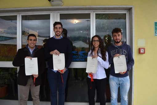 Piloti e astronauta prossimi venturi all'Aero Club di Genova