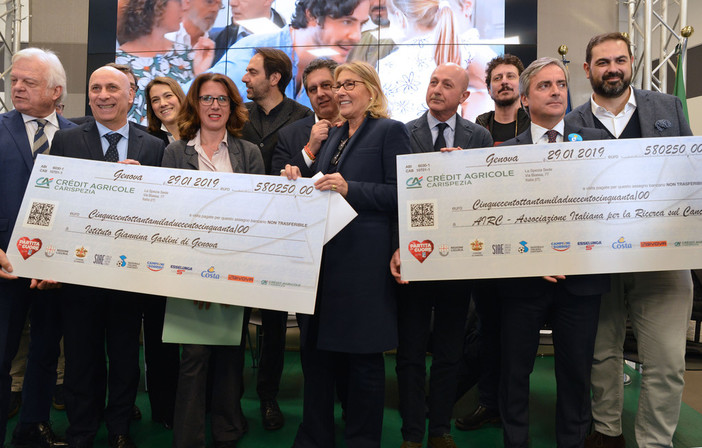 Partita del cuore: più di un milione di euro raccolti per Gaslini e AIRC Partita del cuore: più di un milione di euro raccolti per Gaslini e AIRC