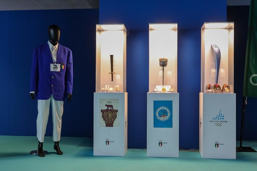 Agli Europei di Genova in mostra le torce olimpiche Sport e Fair Play: due premi speciali al Palasport