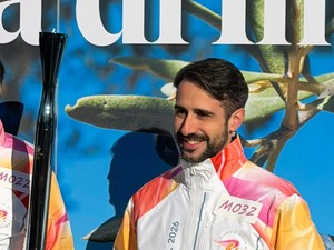 RUGBY CR FIR Liguria - Il Vicepresidente Emanuele Capelli tedoforo olimpico per Milano Cortina 2026