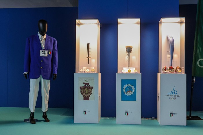 Agli Europei di Genova in mostra le torce olimpiche Sport e Fair Play: due premi speciali al Palasport