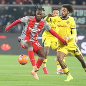 Bondo contro il Verona (foto Luca Ghiglione)