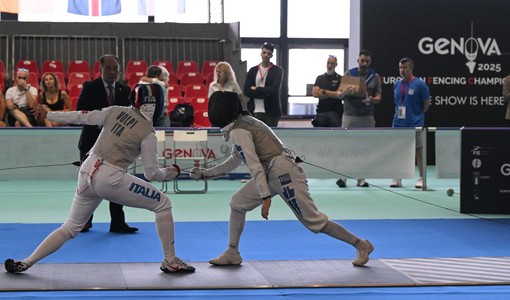 Si sono aperti a Genova i Campionati Europei di Scherma
