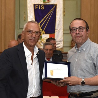 SCHERMA Distintivo d’Onore d’Oro per Roberto Faldini