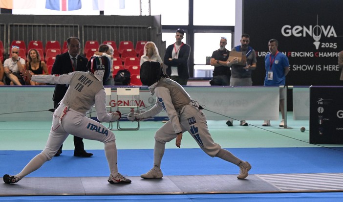 Si sono aperti a Genova i Campionati Europei di Scherma