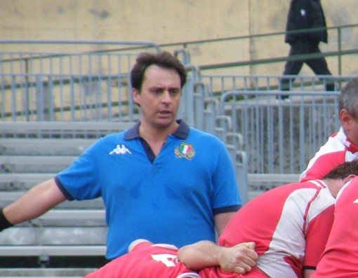 LA FOTOVALE: L ARBITRO GENOVESE FABIO FRANCHINI.