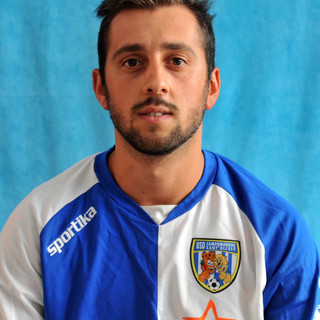 Ferrara con la maglia del Campomorone Sant'Olcese