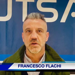 CICCIO FLACHI AD ASSISTERE A SAMPDORIA FUTSAL - VIS GUBBIO (VIDEO)