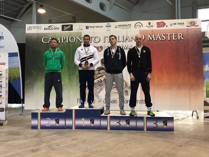 SCHERMA  Alessandro Fregara e Costanza Levera sul podio ai Campionati Italiani Master