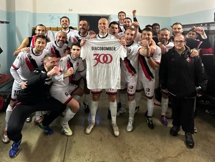Giacobone festeggia i 300 gol in carriera con la tripletta di oggi