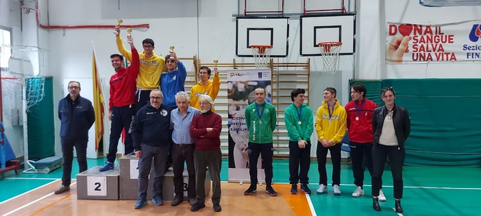 SCHERMA A Finale Ligure la seconda prova regionale Under 20