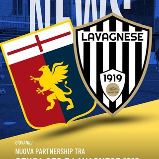 IL GENOA SCEGLIE LA LAVAGNESE COME SOCIETÀ PARTNER PER IL SETTORE GIOVANILE