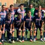 Genova Calcio oggi in campo con la nuova terza divisa, total BLU Genova Calcio oggi in campo con la nuova terza divisa, total BLU
