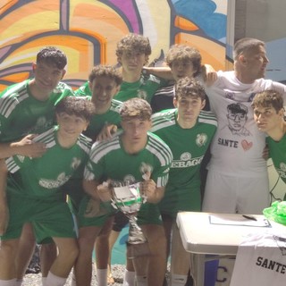 La squadra dei Green Boys vincitrice del torneo