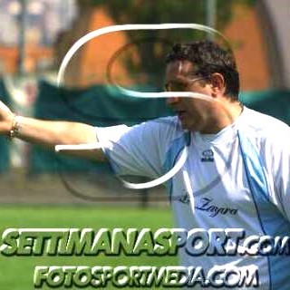 Gualtieri nel 2005, allenatore della Zagara