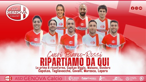 GENOVA CALCIO Ecco le riconferme più importanti