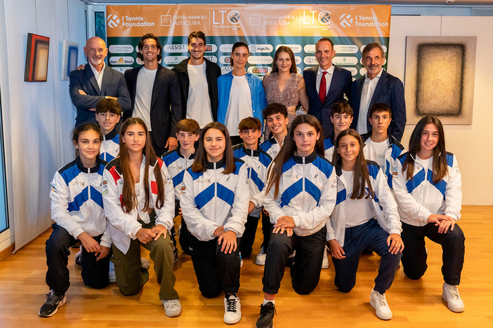 MUSETTI, SONEGO, KOSTJUK E KALININA PER I TENNIS FOUNDATION