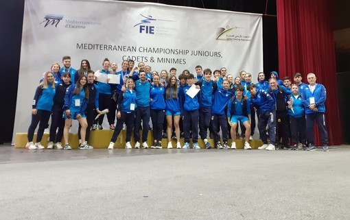 SCHERMA/ CAMPIONATI DEL MEDITERRANEO CADETTI E GIOVANI AL SALT 2022 DUE ARGENTI LIGURI NELLA GIORNATA DELLE GARE GIOVANI