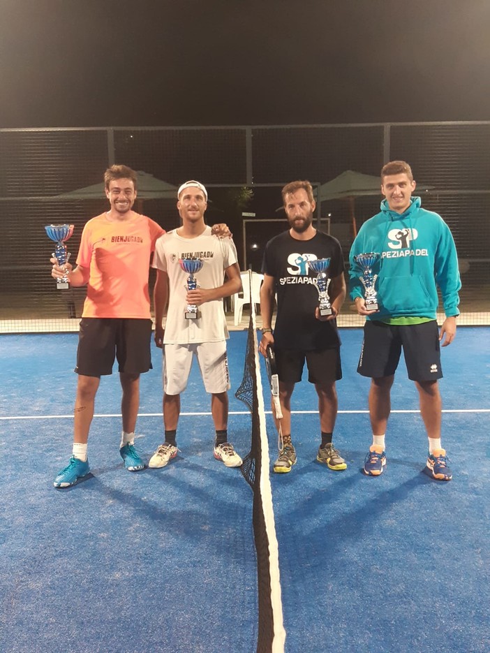 Padel - Concluso il primo torneo al Circolo Tennis Spezia di S. Venerio