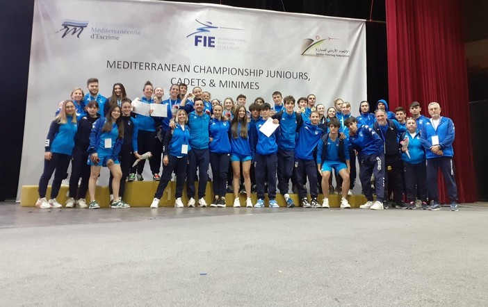 SCHERMA/ CAMPIONATI DEL MEDITERRANEO CADETTI E GIOVANI AL SALT 2022 DUE ARGENTI LIGURI NELLA GIORNATA DELLE GARE GIOVANI