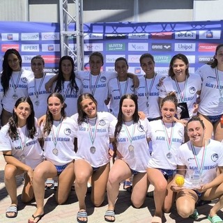 PALLANUOTO Bogliasco, vicecampione d'Italia Juniores
