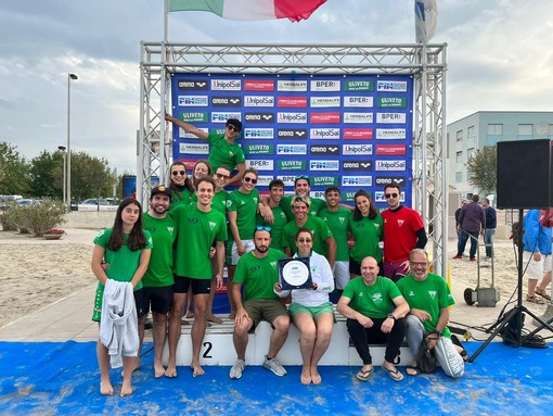 Tricolori a squadre Salvamento: Sportiva Sturla vicecampione d’Italia