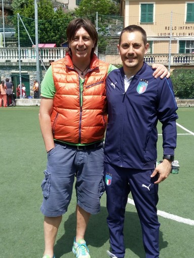 Livio Ghisi con Luca Cavallo