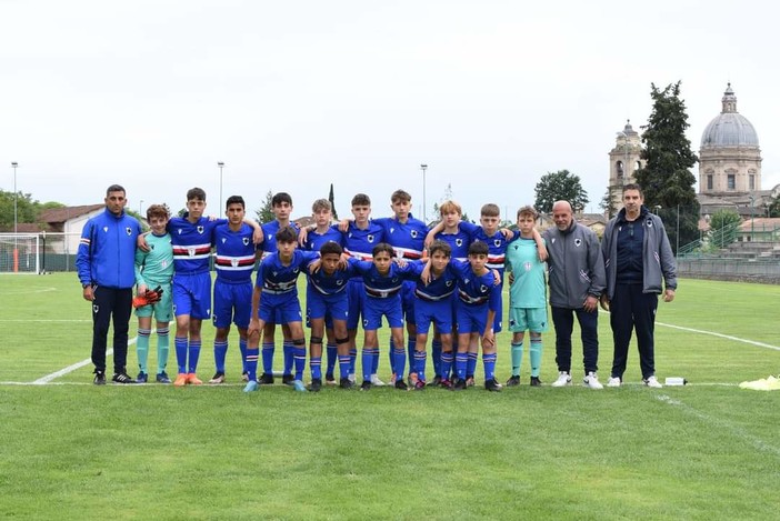 SANREMESE Andrea La Cava (U13) al Trofeo Città di Assisi con la Sampdoria