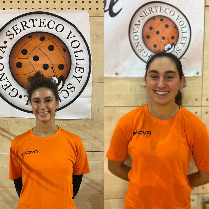 VOLLEY Serteco si aggiudica a titolo definitivo le prestazioni sportive delle giovani promettenti Matilde Cordone e Alice Conte