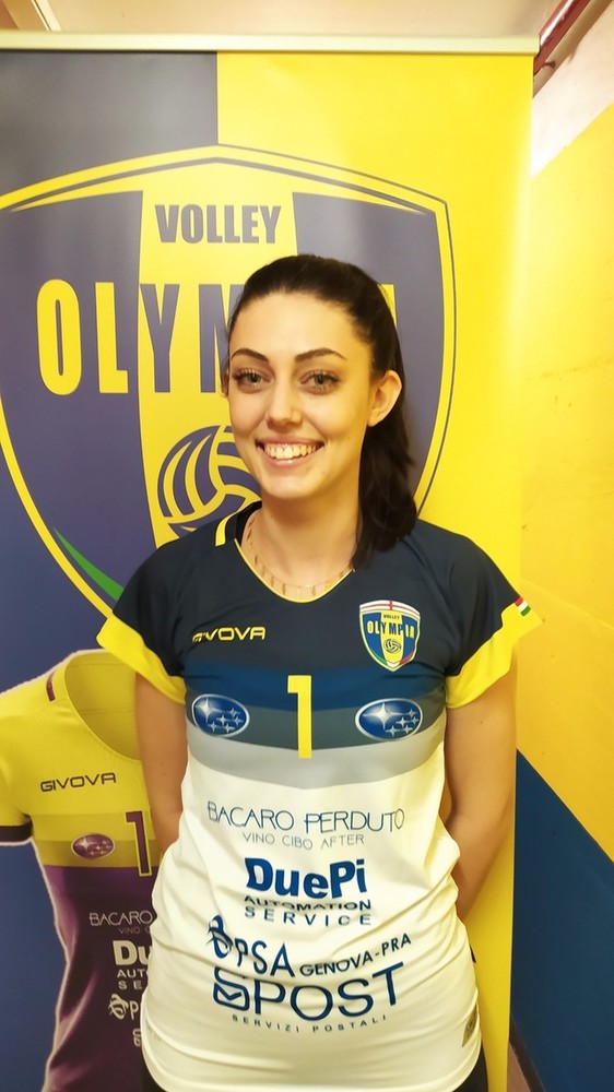 VOLLEY Giulia Crespi è una nuova giocatrice della PSA Olympia