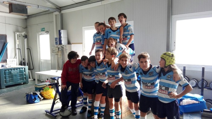 Pro Recco Rugby Under 12: ottimo esordio per gli Squalettini