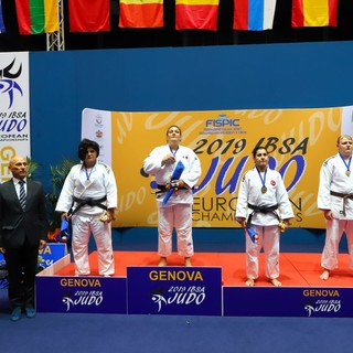 IBSA Judo Europei-Oro per Carolina Costa