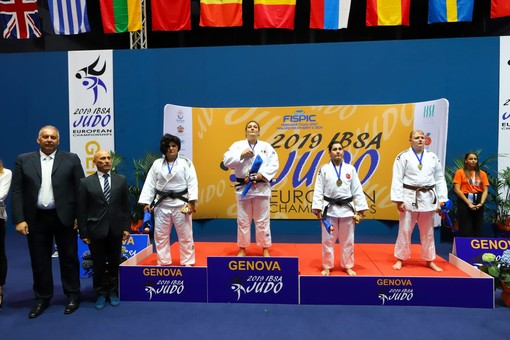 IBSA Judo Europei-Oro per Carolina Costa