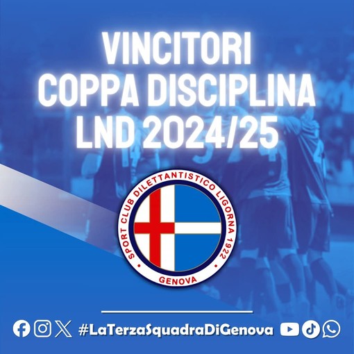 SERIE D Il Ligorna vince la Coppa Disciplina!