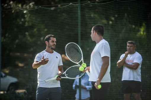 Thomas Fabbiano promuove la Lubrano Tennis Academy