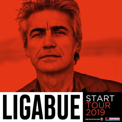 LIGABUE Parte domani da Bari lo &quot;Start Tour 2019&quot;
