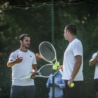Thomas Fabbiano promuove la Lubrano Tennis Academy