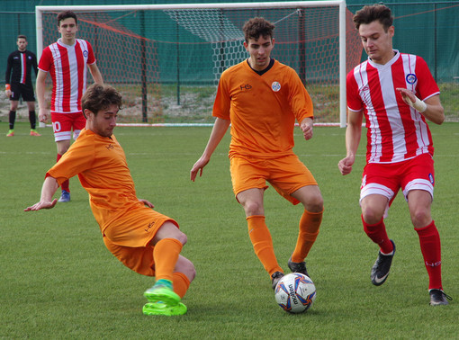 Una fase di Lazio-Liguria Juniores