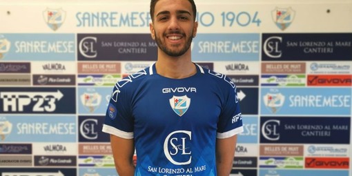 SANREMESE Il centrocampista Larotonda torna in biancoazzurro