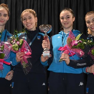 SCHERMA Carola Maccagno argento a Udine in Coppa del Mondo Under 20