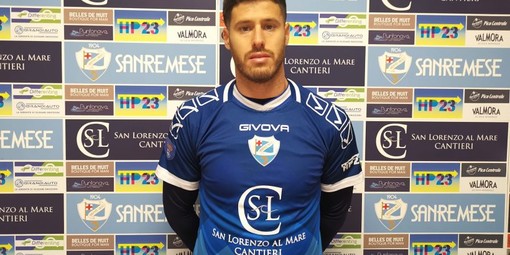 SANREMESE L’attaccante Antonio Mesina è biancoazzurro