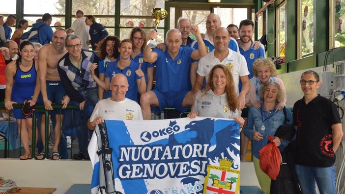 La squadra Master della Nuotatori Genovesi sbanca la 6^ edizione del Trofeo Nuoto Ponente