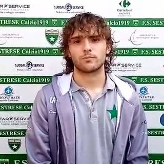 VIDEO/ALESSIO MATZEDDA dopo Sestrese-Baiardo: &quot;Dedico il gol ai miei familiari che mi seguono sempre&quot;