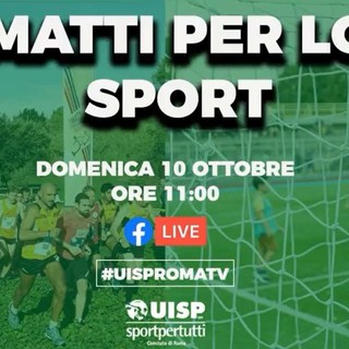 TIZIANO PESCE A "MATTI PER LO SPORT"